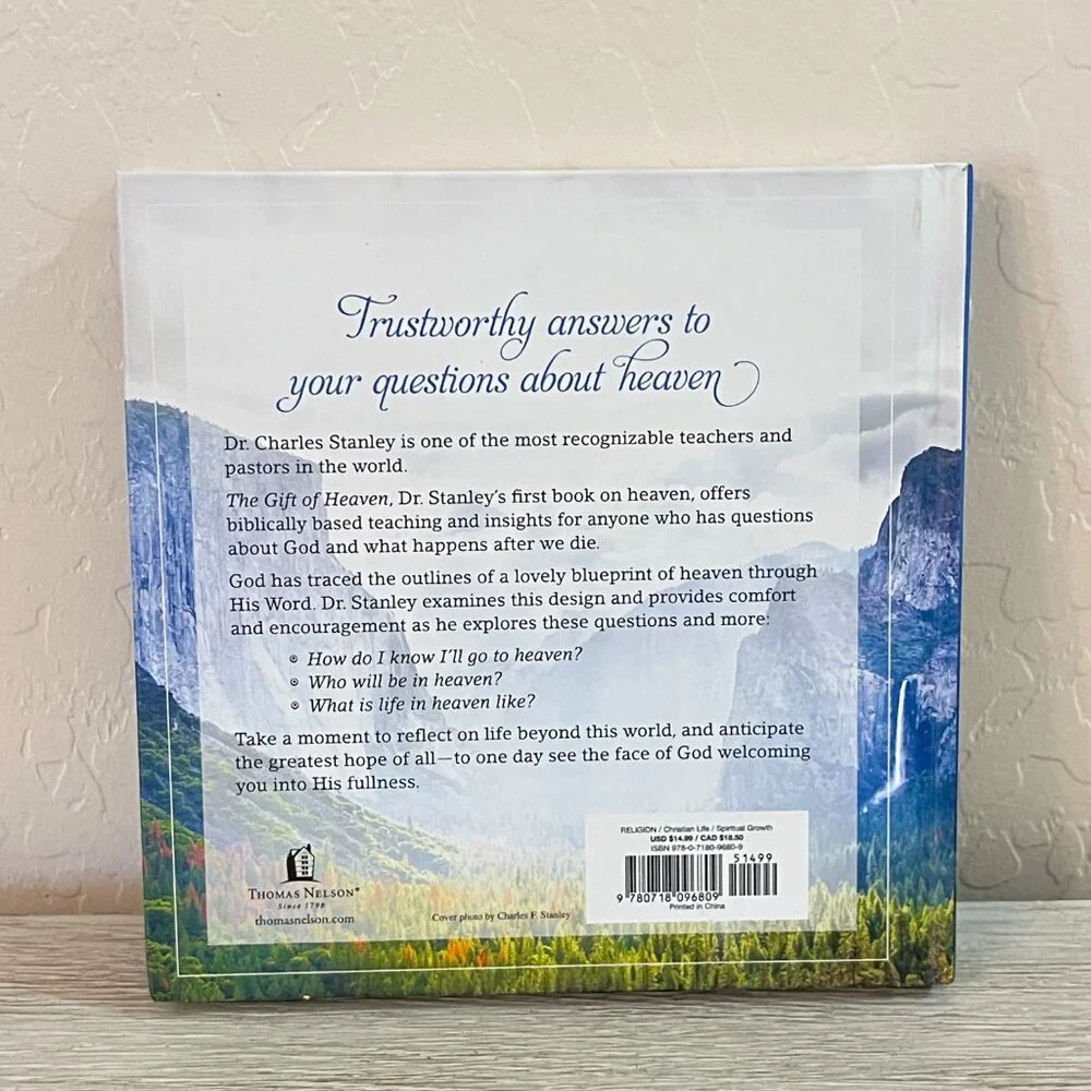 The Gift of Heaven Book by Charles F. Stanley Hard Cover